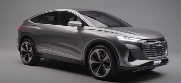 Audi Q4 Sportback e-tron concept unveiled