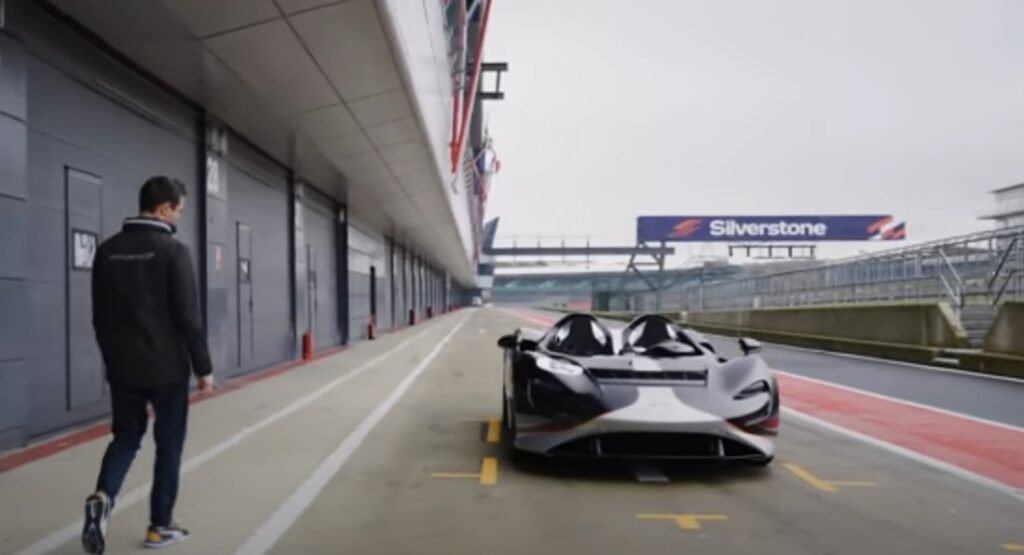 Lando Norris meets McLaren Elva