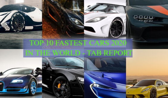 Top 10 fastest cars 2020 in the world – TAB Report