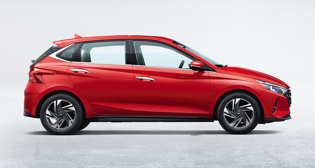 The looks of the all-new Hyundai i20 are much more sharper than ever before.