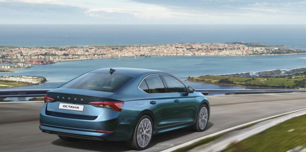 2021 Skoda Octavia rear