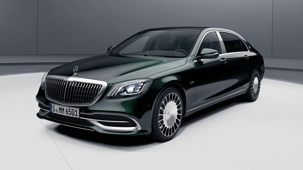 2021 Mercedes Maybach S Class in Emerald Green