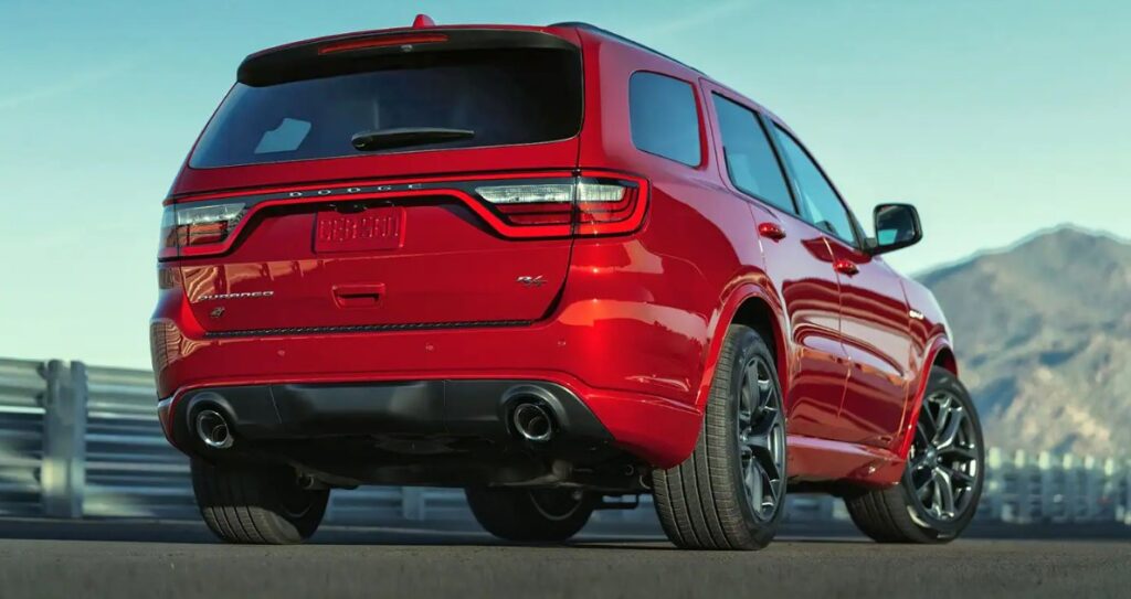 dodge durango in red