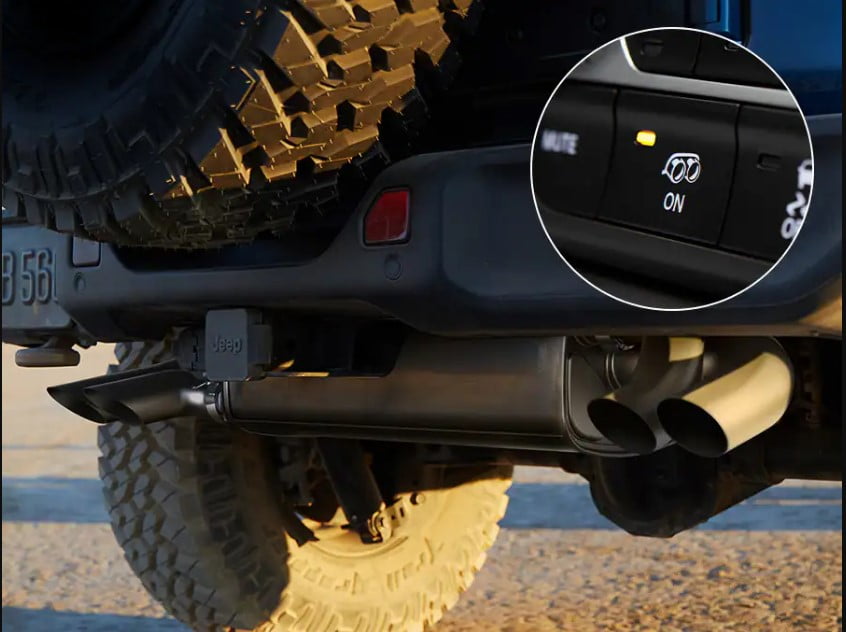 Wrangler Rubicon 392 performance exhaust