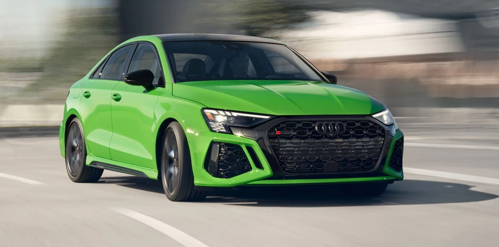 2022 Audi RS 3 fastest Audi models or cars