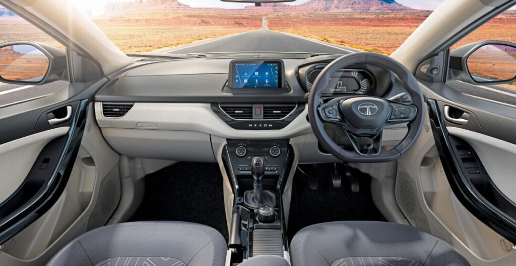 Tata Nexon dashboard