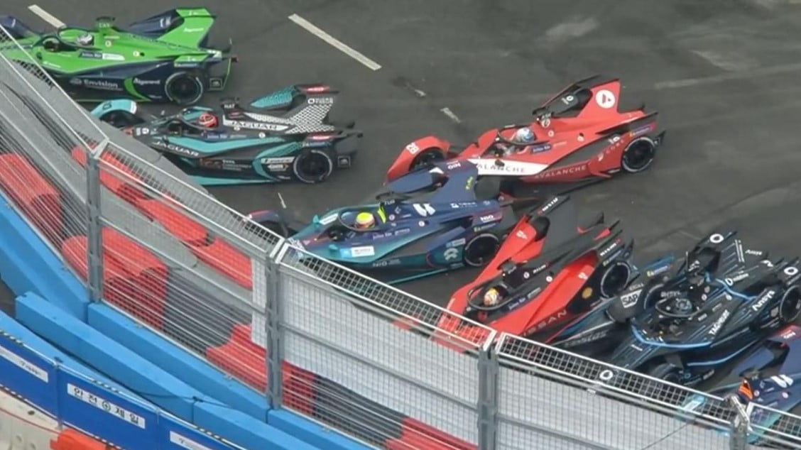 Motorsports fan witnessed an incredible car crash in Formula E