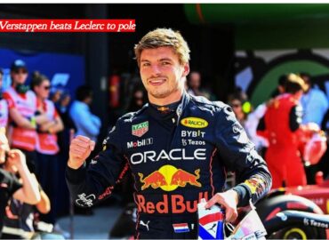 F1 Dutch GP: Verstappen takes pole ahead of Leclerc as Perez spins