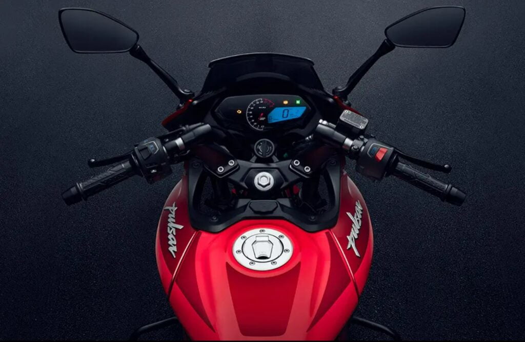 Pulsar F250 and N250 both has similar instrument cluster