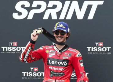 Francesco Bagnaia has the first MotoGP sprint race at Portimao