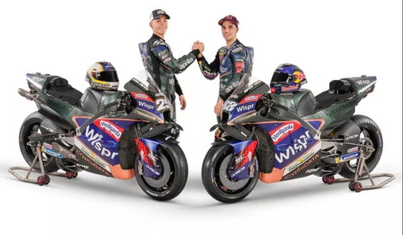 RNF Aprilia finally unveiled its MotoGP bike for the 2023 season
