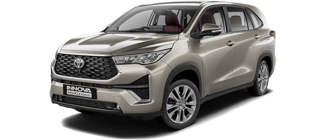 Toyota Innova HyCross is a magnificent MPV with SUV styling.