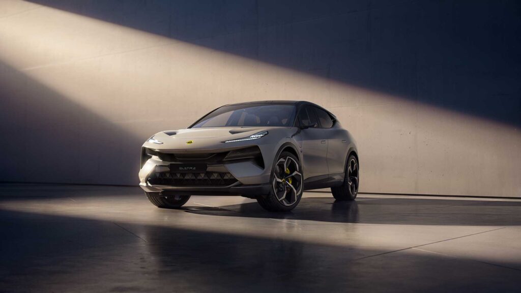 2024 Lotus Eletre with floating roof style
