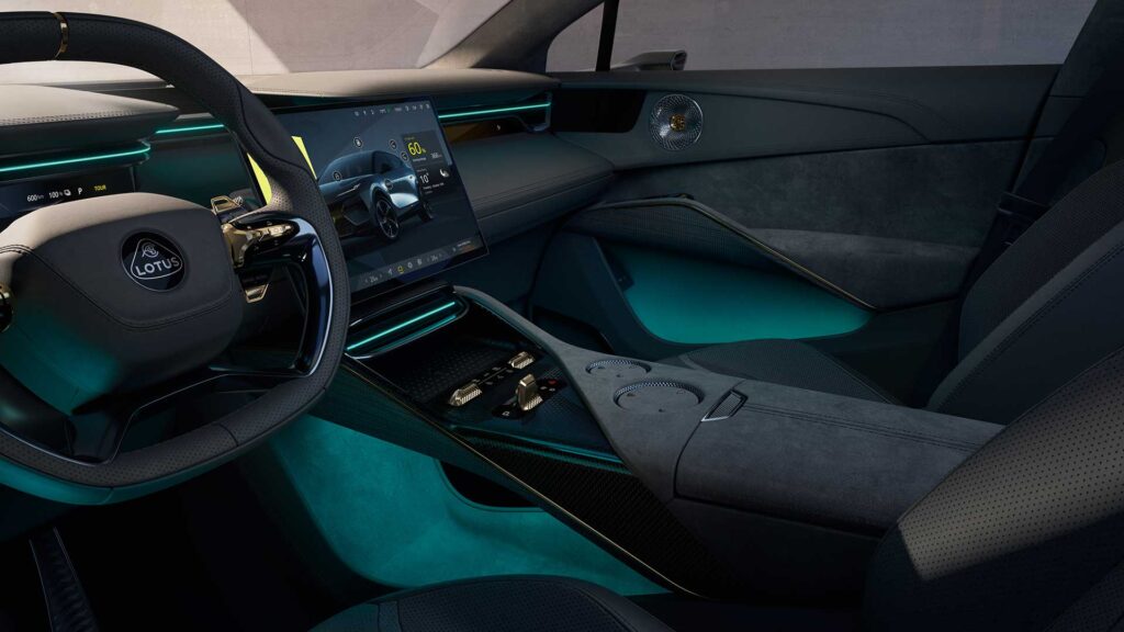 2024 Lotus Eletre dashboard