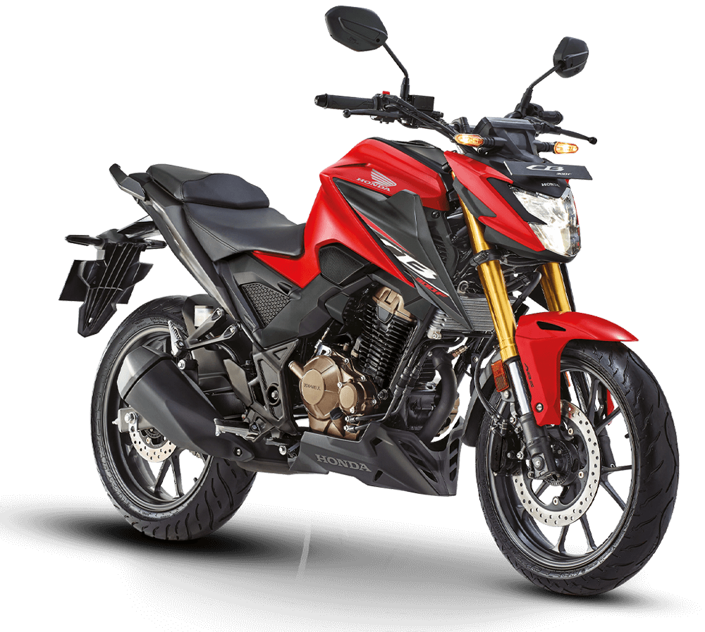 Honda CB300F in sports Red