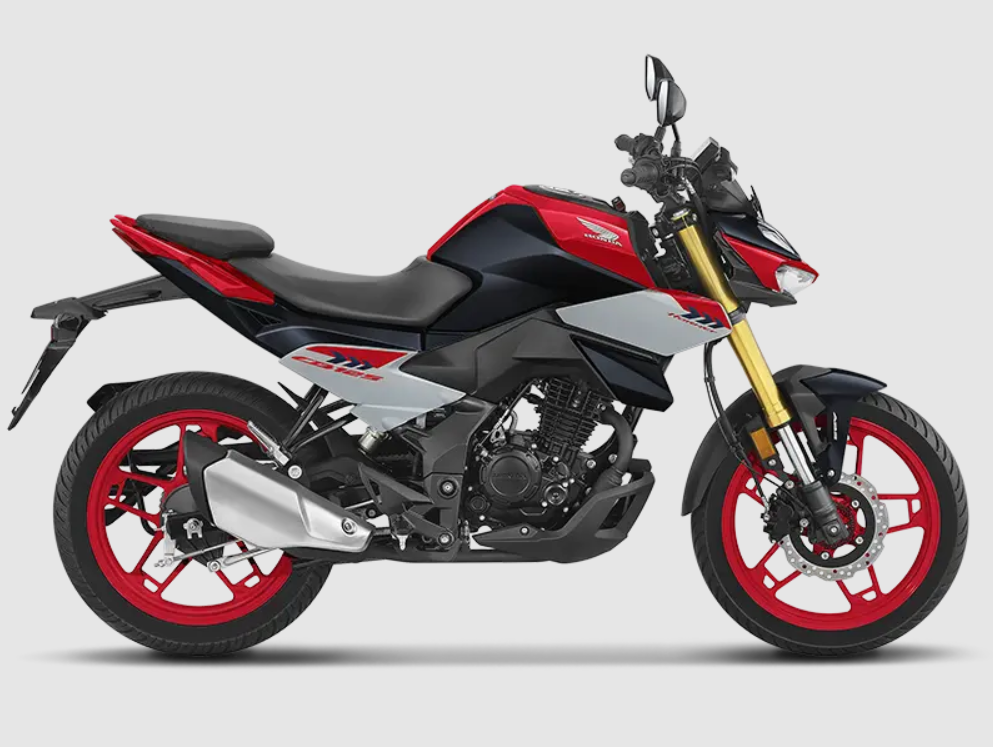 CB 125 Hornet in Pearl Siren Blue with Sports Red
