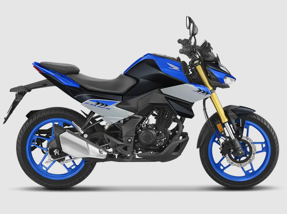 Honda CB 125 Hornet Pearl Siren Blue with Athletic Blue Metallic